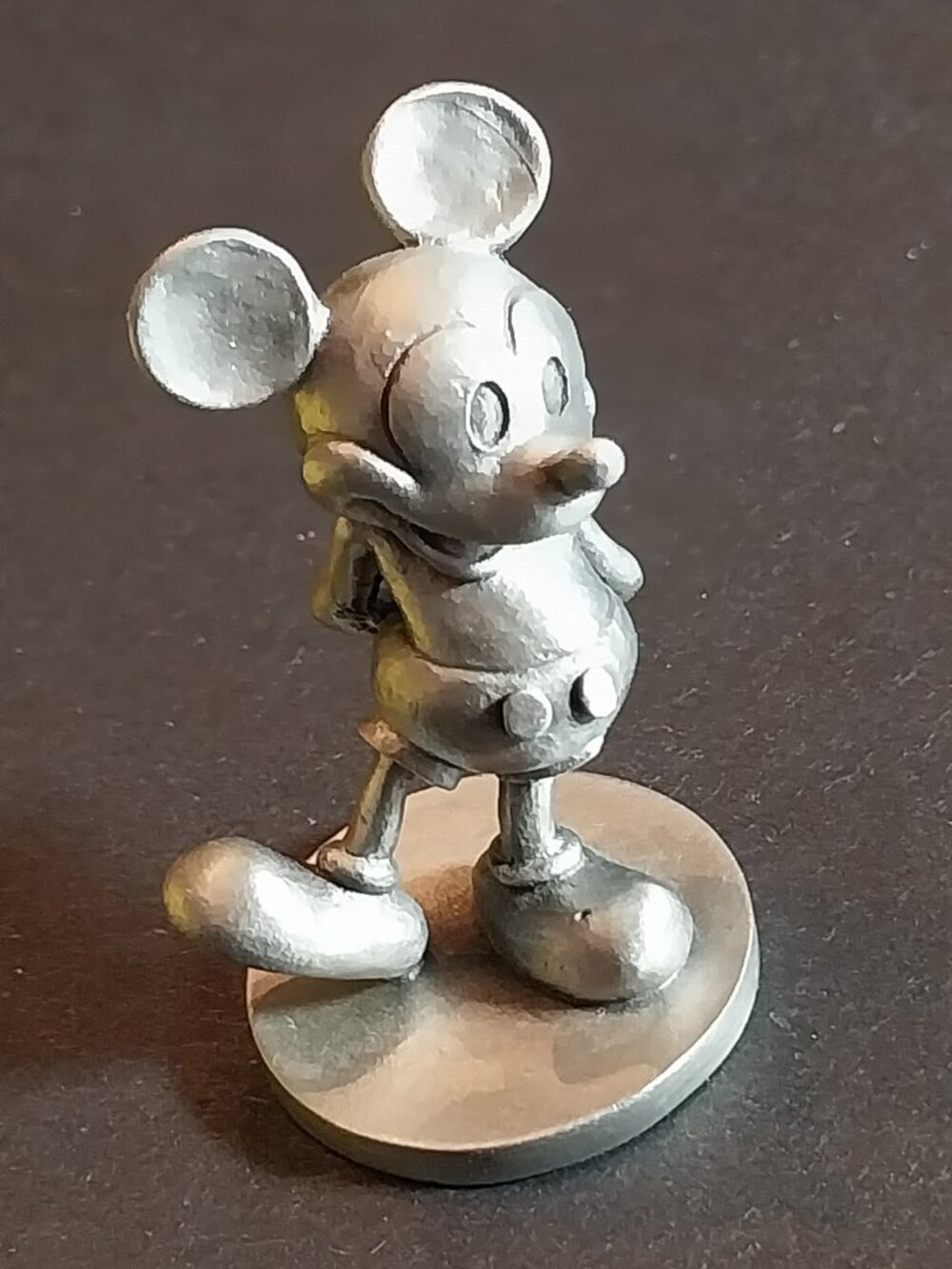 Mickey Mouse Pewter Figurine by Schmid
